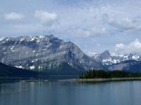 Upper Kananaskis Lake mit Mount Lyautey und Mount Putnik - Kananaskis Valley